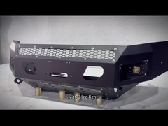 Convient pour la barre de taureau en acier Isuzu D-MAX adaptée au pare-chocs avant Nissan Navara avec deux pièces de camion à LED