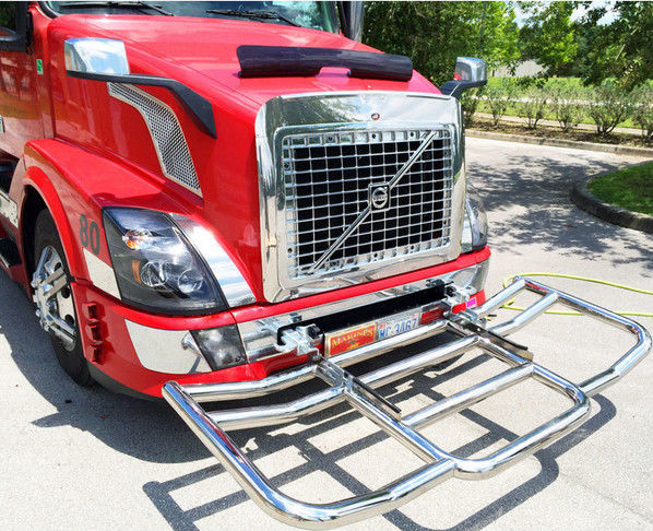 304 Stainless Steel Truck Deer Guard Big Rig Deer Grille For  Vnl