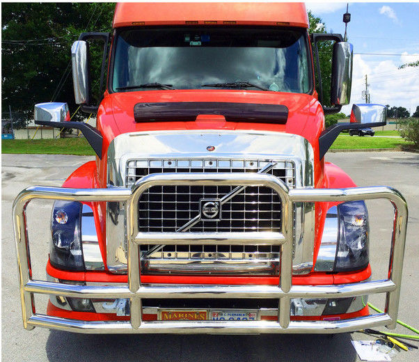 304 Stainless Steel Truck Deer Guard Big Rig Deer Grille For  Vnl
