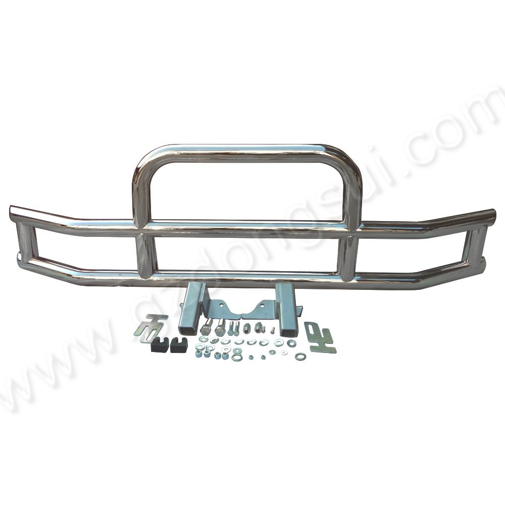 Silver Appearance Deer Guard For Volvo Trucks 1.8 - 2.0mm Tube Thickness