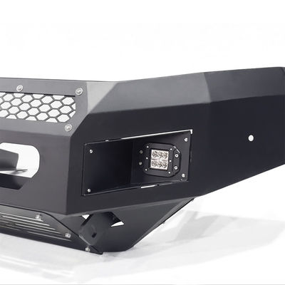 Barre enduite de Taureau de camion de poudre pour Nissan Bumper Ford Front Bar avec deux lumières menées