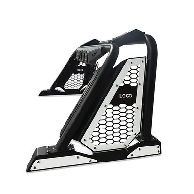 Barre de petit pain en acier de collecte pour Volkswagen Amarok avec 4 lumières menées