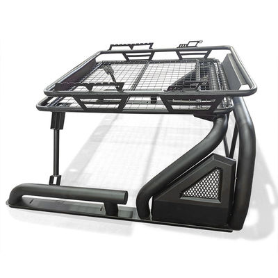 4x4 Auto par acier de revêtement électrique Pickup Sports Roll Bar avec boîte à bagages pour Toyota Hilux