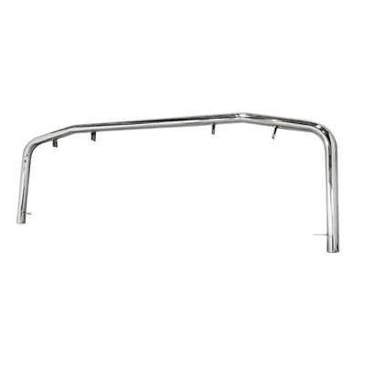 Garde de pare-chocs arrière poli et combo de barre de bœuf pour Toyota Hilux Vigo FJ120 FJ150 Installation facile