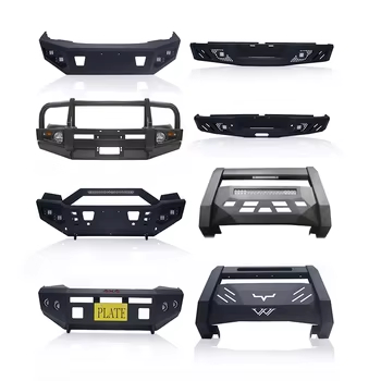 Dongsui Original Factory Solid Pickup Truck Front Bull Bar Bumper Deer Guards Pour Toyota Hilux Vigo Revo Rocco Nissan NP300 Navara Isuzu Mitsubishi Volkswagen Ford F150 Raptor Ranger Pour les voitures de luxe et les voitures de luxe