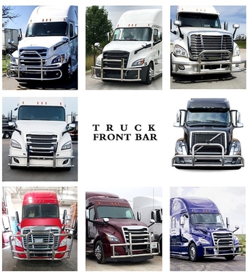 Pare-chocs de camion semi-remorque de haute qualité de style classique nord-américain robuste de l'usine Dongsui, protège-cerfs pour Freightliner Cascadia, Volvo, International Prostar, Kenworth, Peterbilt, Mack Pinnacle