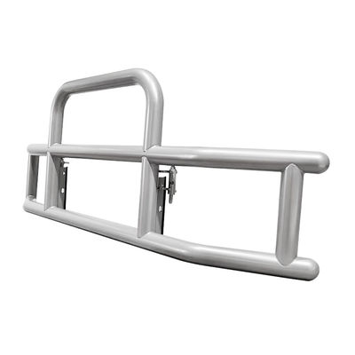 Pare-chocs avant en acier argenté givré pour camion lourd, semi-remorque, garde-cerf pour Cascadia, For Volvo, Peterbilt