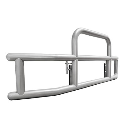 Pare-chocs avant en acier argenté givré pour camion lourd, semi-remorque, garde-cerf pour Cascadia, For Volvo, Peterbilt