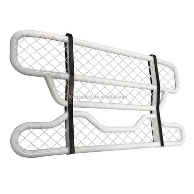 304 en acier inoxydable à deux couches, tube rond, pare-chocs avant, détecteur de cerfs, avec dimensions personnalisables pour les gros camions