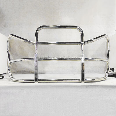 304 Garde de cerfs pour camions en acier inoxydable avec installation facile et adaptation universelle pour semi-camions