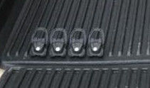 Double taille de bagage de cabine des accessoires 4X4 de caisse de camion de couverture en gros de revêtement pour Hilux Revo