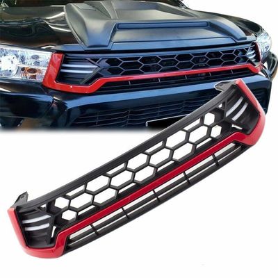 Poids léger noir du gril 3kg de pare-chocs avant de gril d'avant de voiture pour Hilux Revo