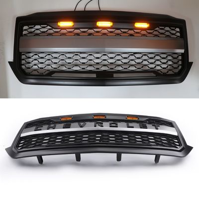 Grils faits sur commande de Chevrolet Silevrado pour des camions, catégorie avant de dessus du gril 4X4