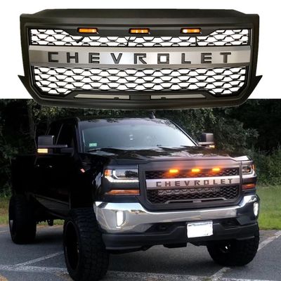 Grils faits sur commande de Chevrolet Silevrado pour des camions, catégorie avant de dessus du gril 4X4