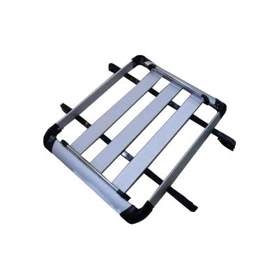 galerie supérieure en aluminium de transporteur de bagage de la voiture 4X4 couleur d'argent de garantie de 1 an