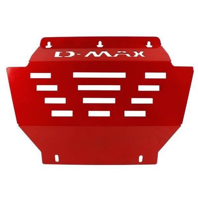 Plat automatique de dérapage de couleur rouge de Dmax, panneau de protection de moteur pour le camion pick-up