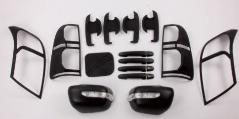 Accessoires du kit 4X4 de Chrome de voiture de Toyota Hilux Vigo 2005+ 2012+ 0,02 CBM