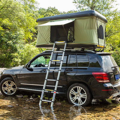 Installation facile 4x4 Sunproof antipluie la plus légère Shell Roof Top Tent dure