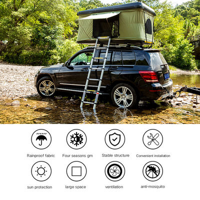 Automobile faite sur commande Shell Car Roof Tent dure de Suv de collecte de Logo Color 4x4 4wd