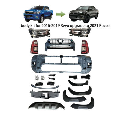 Débouché d'usine d'OEM pour la carrosserie 2021 de Toyota Hilux Rocco Kit Front Bumper Grill Facelift