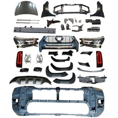 Hausse de Front Rear Bumper Car Body Kit For Toyota Hilux Vigo 05-14 à Rocco 2021