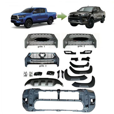 Fabricant Wholesale Black Car Front Bumper Rocco 2020 d'OEM 2021 kits de corps de remontée du visage