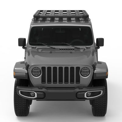 Corbeille de support de toit en alliage d'aluminium sur mesure pour Jeep Wrangler Fj Toyota Hiace