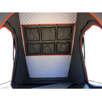 tente dure en aluminium de Shell Triangle Rooftop Roof Top de camping de la voiture 4x4 avec l'échelle