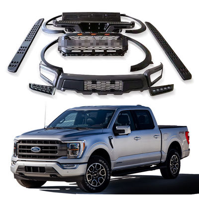 Gril en plastique F150 2021 de Kit Steel Front Bumper Front de corps de remontée du visage d'ABS