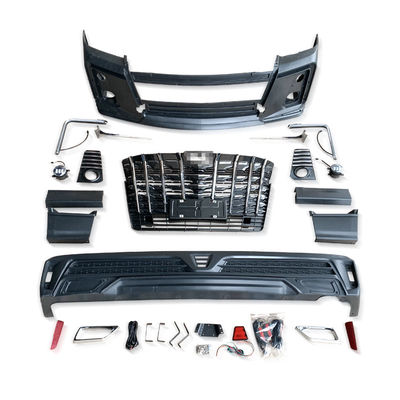 Carrosserie en plastique d'ABS Kit Facelift Front Rear Bumper Front Grille Hiace 2018+