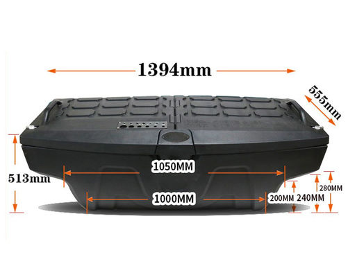 Plastique protégé UV antichoc de PE de Ford Ranger Pickup Bed Extender