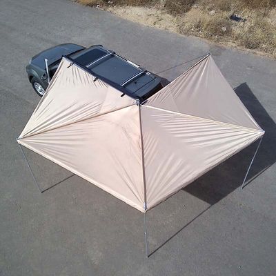 la tente 4x4 Sunproof escamotable de toit de la voiture 420D imperméabilisent la tente de famille de tente de 270 degrés avec la pièce de tissu