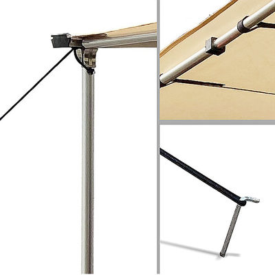 Fabricant Wholesale 180 parasol Wing Car Rooftop Camping Tent de la tente 4x4 de tente de côté de voiture de degré pour la voiture universelle