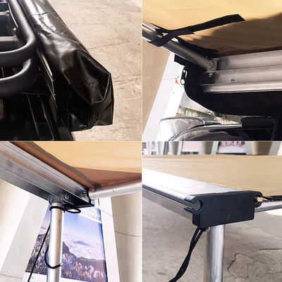 Tente imperméable de toit de voiture de preuve UV tente élégante de tente de côté de voiture de 4 saisons