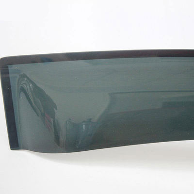 pare-soleil en plastique de fenêtre de porte de Sun de pluie de voiture de noir de plat de dérapage du camion 4x4