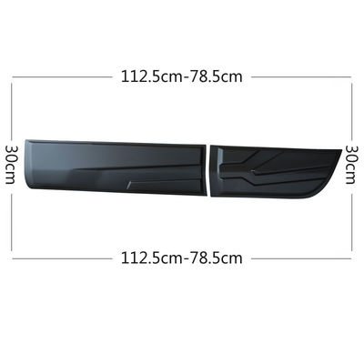 Extension de lit de camion en plastique ABS noir mat pour Mitsubishi Triton L200 2019 2020