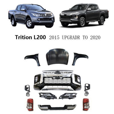 La coutume prennent le surclassement de Front Bumper Grill Facelift Body Kit For Mitsubishi Triton 2012-2019 de voiture à 2020