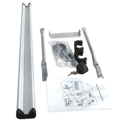 Supports en aluminium pliables démontables de cargaison de véhicule de bicyclette de vélo de galerie de voiture