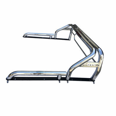 NP300 D40 D22 Navara Roll Bar 4x4 Inox Anti Sport