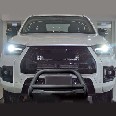 La barre en gros de Taureau de camion d'OEM le revêtement en acier de puissance de noir de 1,2 millimètres poussent Front Bumper du coude pour Toyota Hilux Revo Vigo