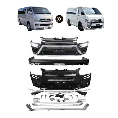 Fabricant Wholesale Front Rear Bumper Car Body Kit Conversion Facelift Wildbody Kit d'OEM pour Toyota Hiace 2010