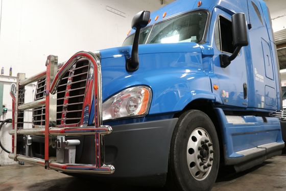 Garde de cerf de pare-chocs en acier inoxydable 304 de sortie d'usine pour International Prostar Freightliner Cascadia