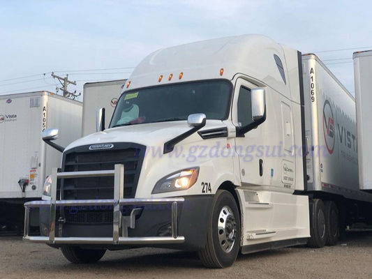 Pare-chocs robustes pour semi-remorques d'usine Dongsui, protections contre les cerfs pour Freightliner Cascadia, For Volvo, International Prostar, Kenworth, Peterbilt, Mack Pinnacle