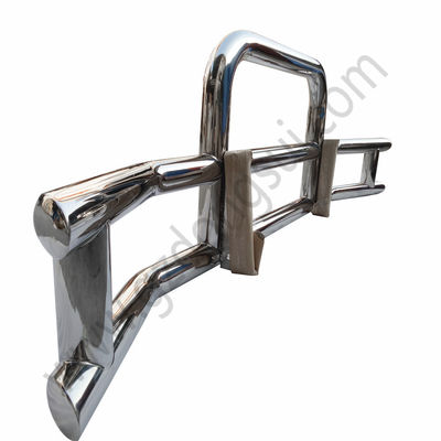 Pare-chocs avant en acier inoxydable 304 pour poids lourds, protection contre les cerfs pour Cascadia